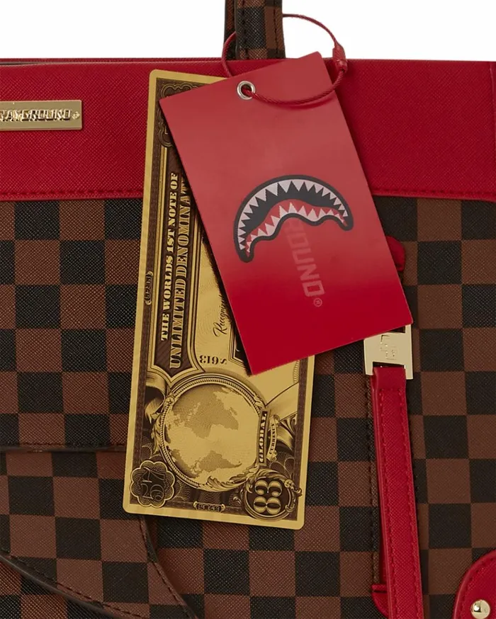 SPRAYGROUND ALL OR NOTHING SHARKS IN PARIS TOTE Bags
