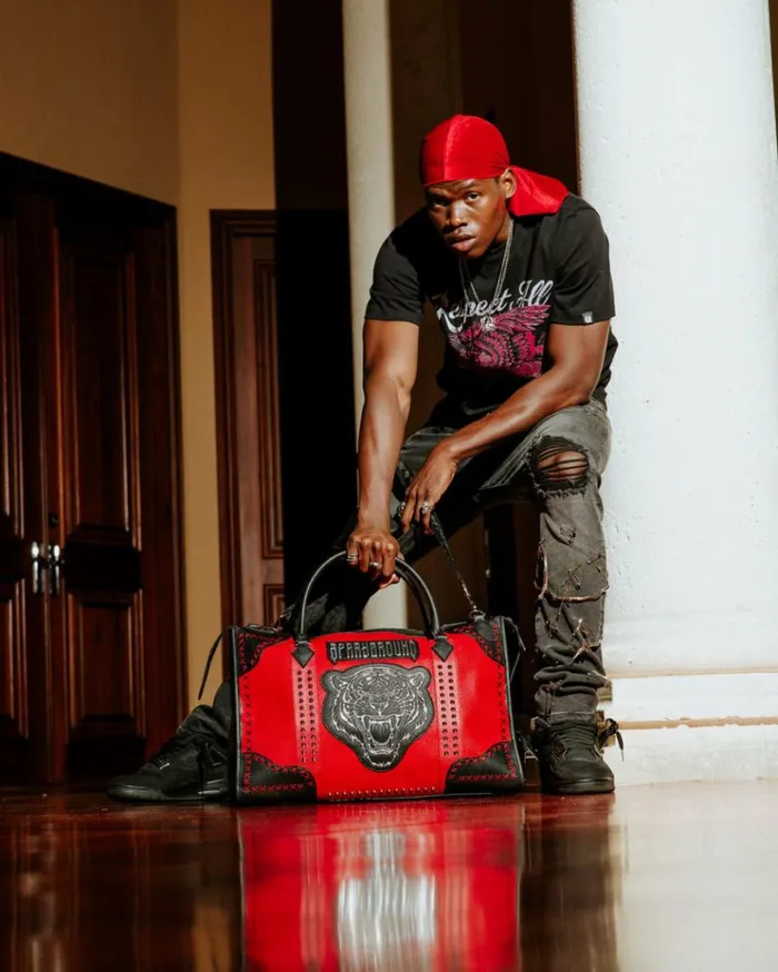 SPRAYGROUND BRONX BRAWLER PYRAMID DUFFLE Bags