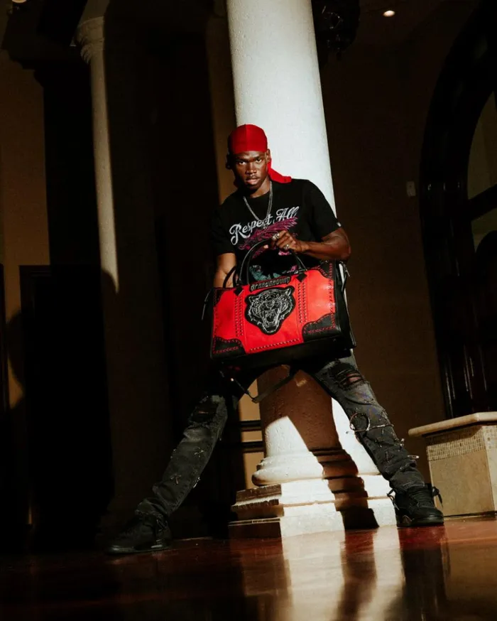 SPRAYGROUND BRONX BRAWLER PYRAMID DUFFLE Bags