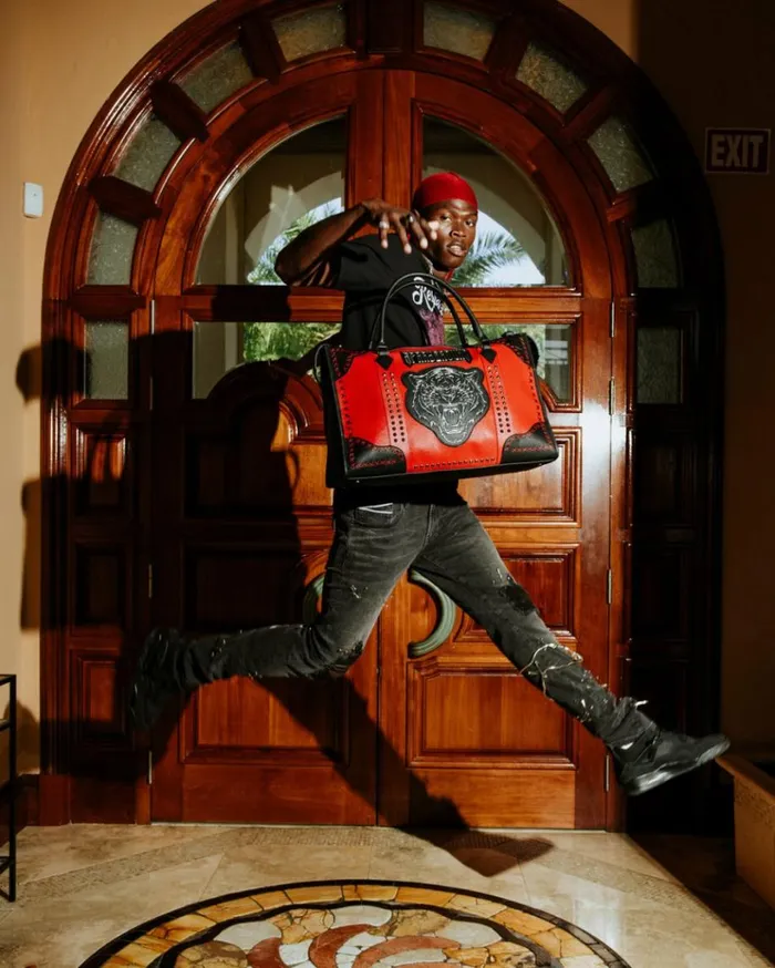 SPRAYGROUND BRONX BRAWLER PYRAMID DUFFLE Bags