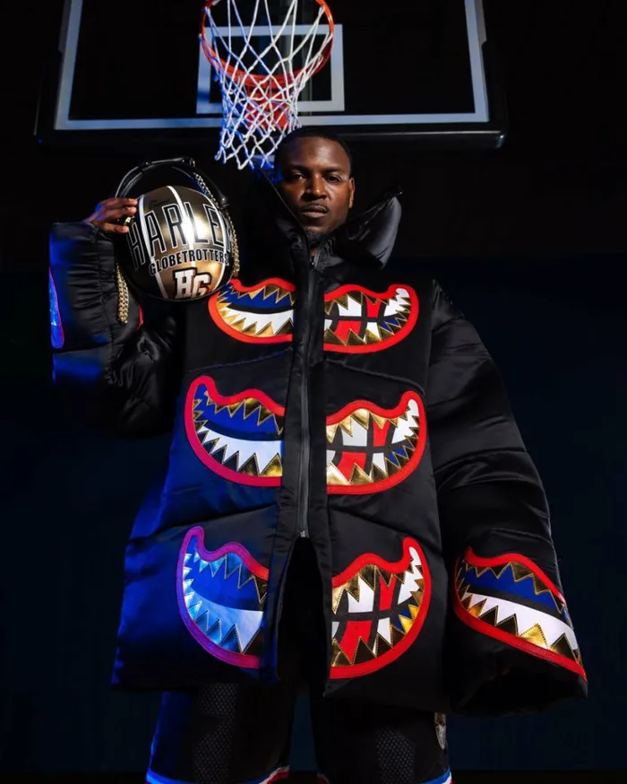 SPRAYGROUND HARLEM GLOBETROTTERS BASKETBALL BAG Bags