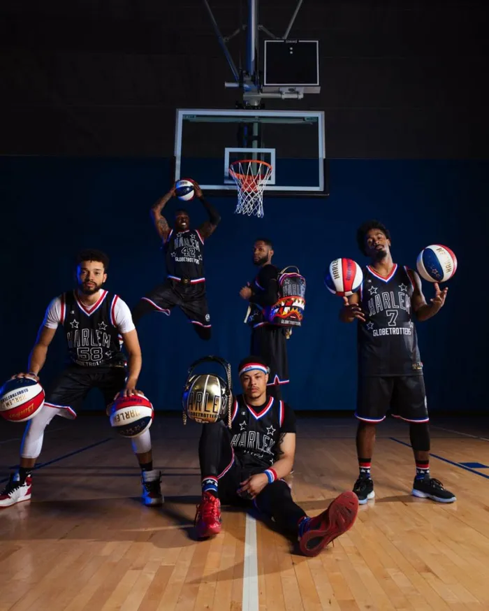 SPRAYGROUND HARLEM GLOBETROTTERS BASKETBALL BAG Bags