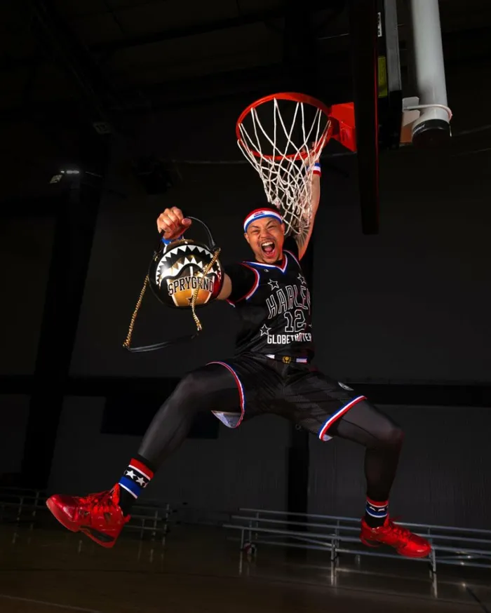 SPRAYGROUND HARLEM GLOBETROTTERS BASKETBALL BAG Bags