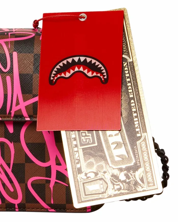 SPRAYGROUND JETGRAPHIX SHARKCHAIN HANDBAG Bags