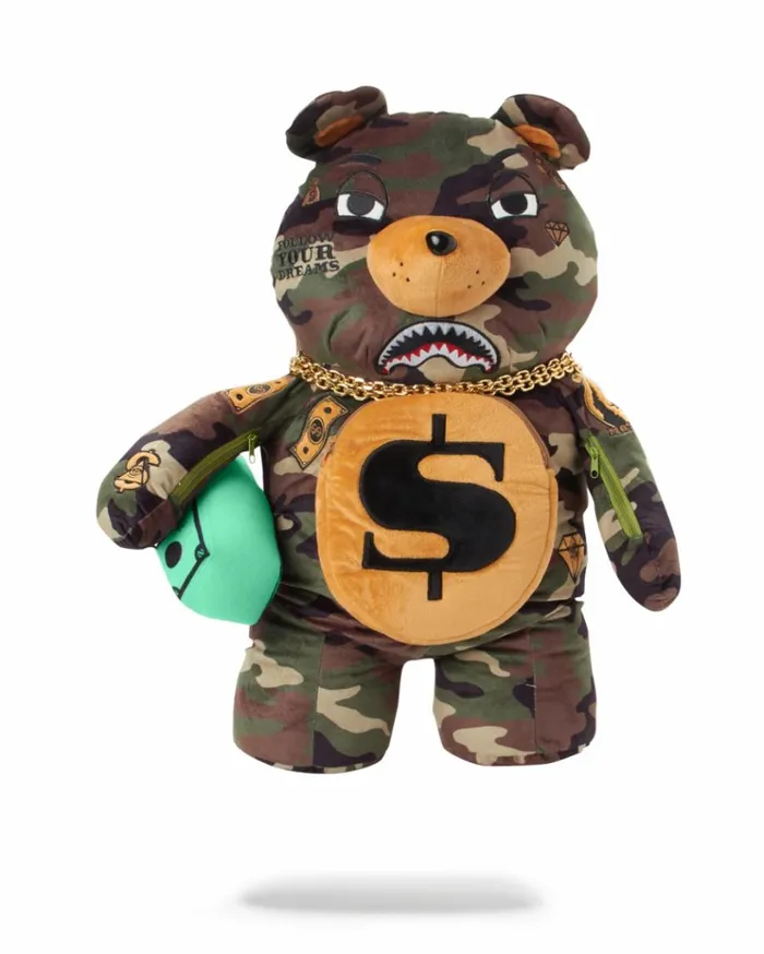 SPRAYGROUND MONEYBEAR TEDDY BEAR BACKPACK Bags