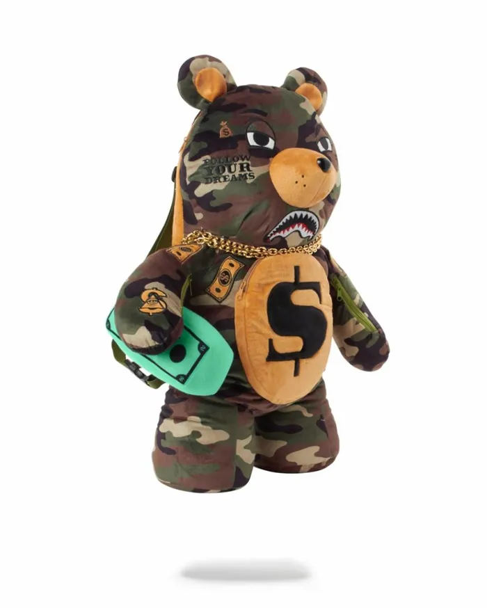 SPRAYGROUND MONEYBEAR TEDDY BEAR BACKPACK Bags
