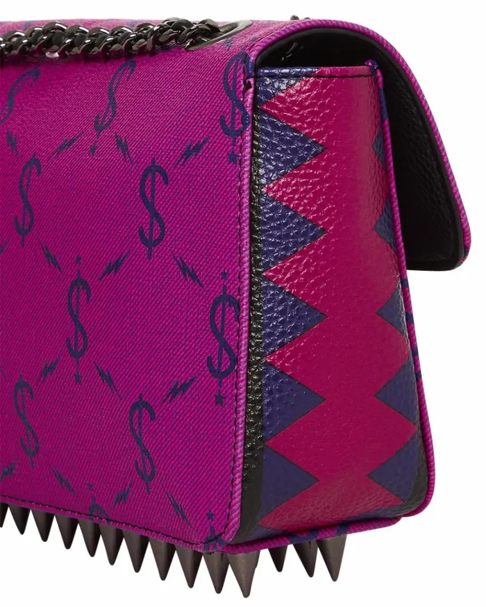 SPRAYGROUND NAPDRAGON GOLD CHAIN SHARK HANDBAG Bags