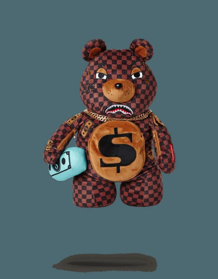 SPRAYGROUND PARIS BEAR TEDDY BEAR BACKPACK Bags