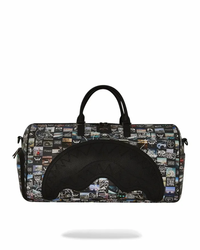 SPRAYGROUND PORSCHE AHEAD COLLAB DUFFLE 8211 LIMITED EDITION Bags