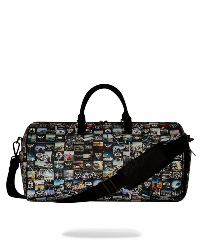 SPRAYGROUND PORSCHE AHEAD COLLAB DUFFLE 8211 LIMITED EDITION Bags