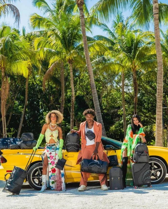 SPRAYGROUND RACEWAY SHADOW PHANTOM BACKPACK SLING Bags