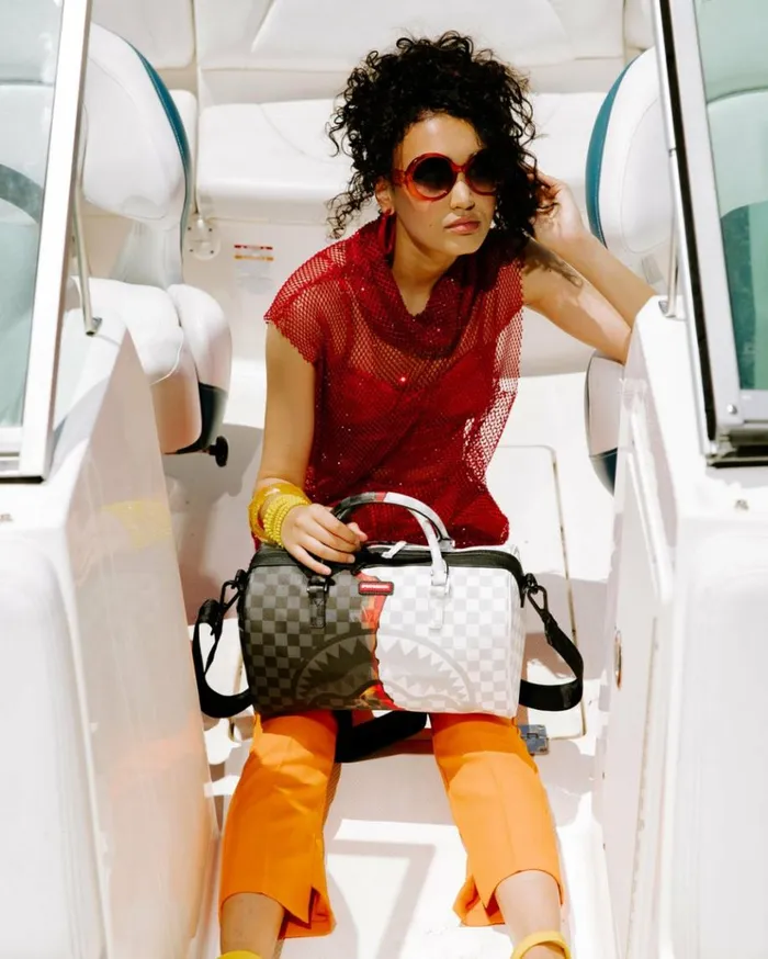 SPRAYGROUND RING OF FIRE MINI DUFFLE Bags