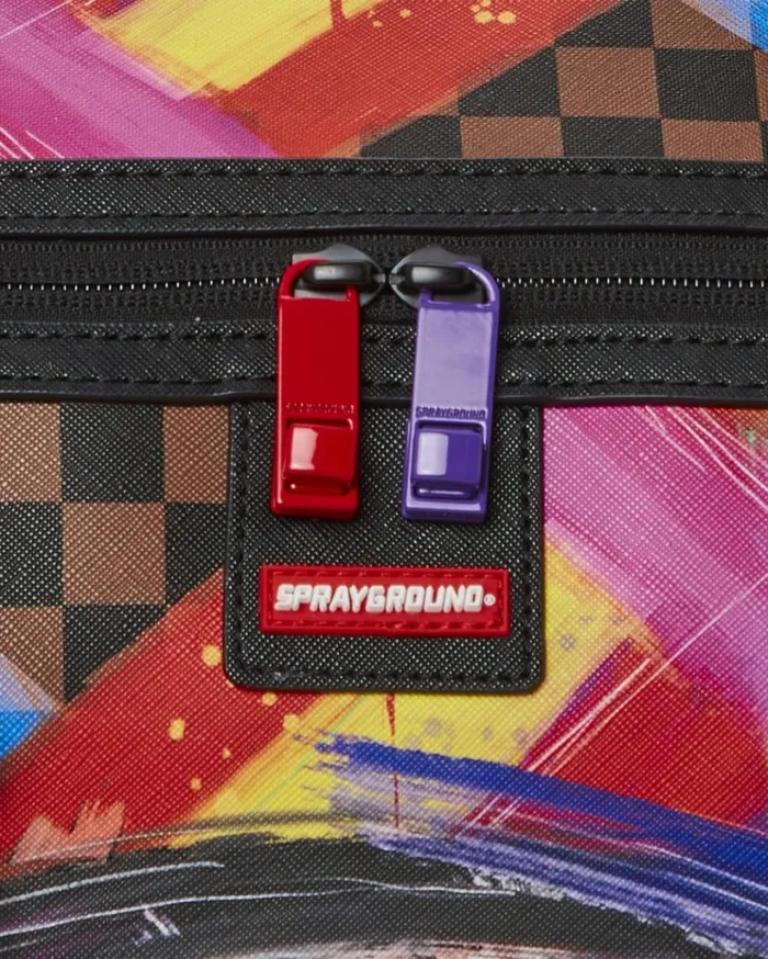 SPRAYGROUND SHARKS IN PARIS CITY STREAKS DUFFLE Bags