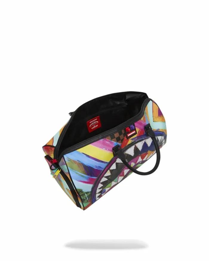 SPRAYGROUND SHARKS IN PARIS CITY STREAKS DUFFLE Bags