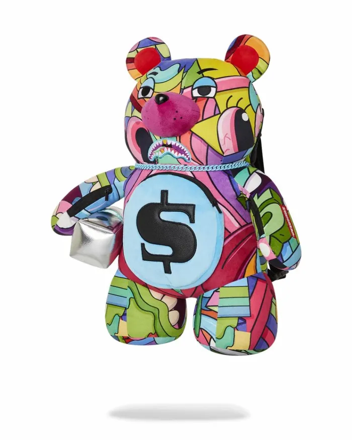 SPRAYGROUND STEADY TRIPPIN MONEYBEAR TEDDYBEAR BACKPACK Bags