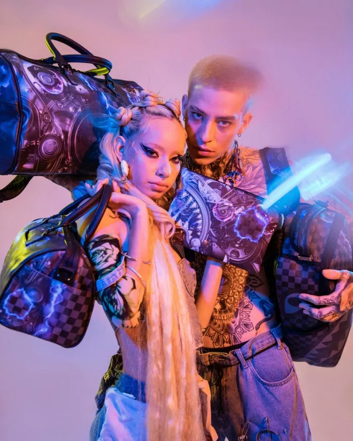 SPRAYGROUND THE UNDERCURRENT LARGE DUFFLE Bags