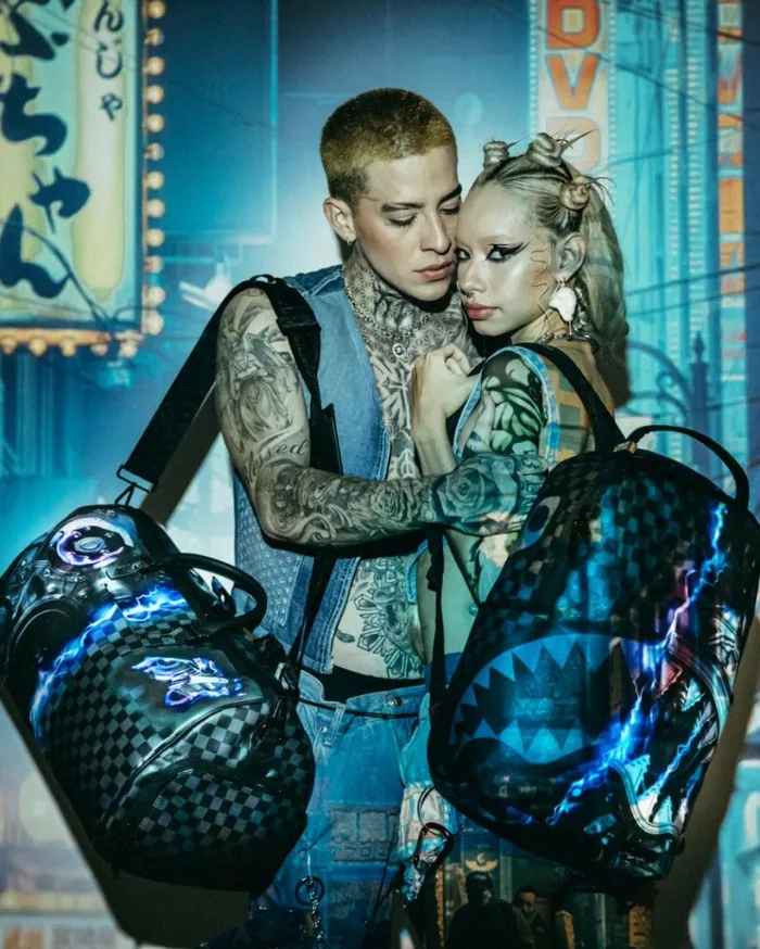SPRAYGROUND THE UNDERCURRENT LARGE DUFFLE Bags