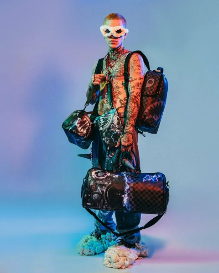 SPRAYGROUND THE UNDERCURRENT LARGE DUFFLE Bags