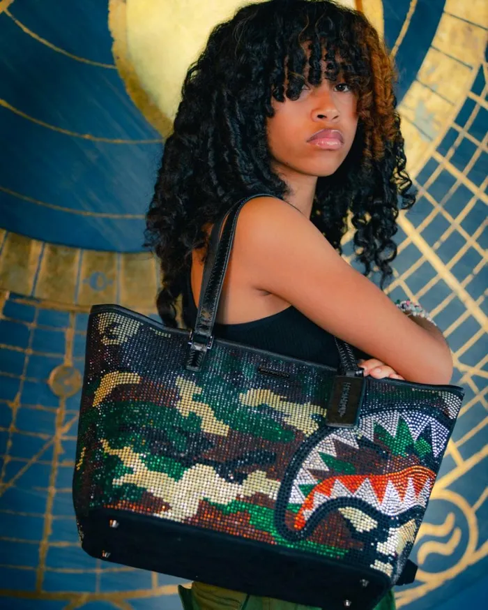 SPRAYGROUND TRINITY CAMO TOTE Bags