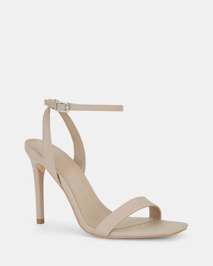 Stilettos METROPOLITAN NUDE Open Toe Heels NOVO Shoes Women