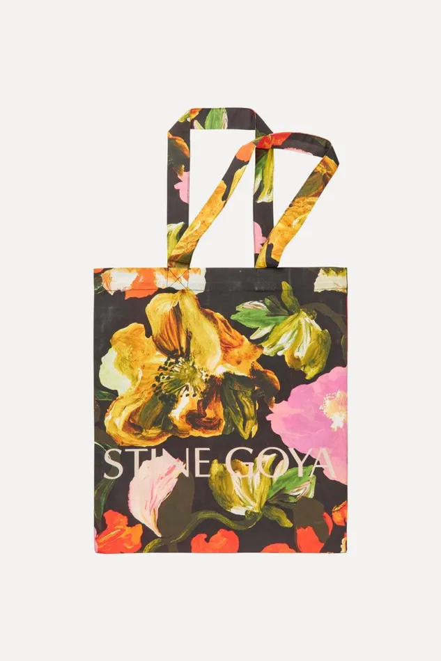 Stine Goya Bags SGRita Tote Bag 8211 Summer Night Poppies 8211 Women