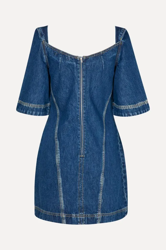 Stine Goya Denim SGYvonne Denim Dress 8211 Trompe L039oeil 8211 Women