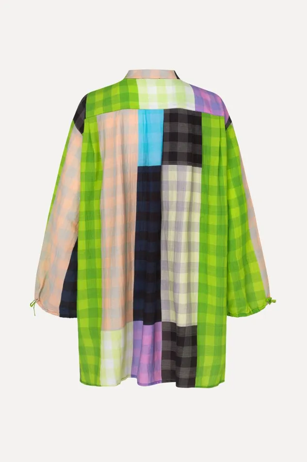 Stine Goya Dresses Neva Dress 8211 Check 8211 Women