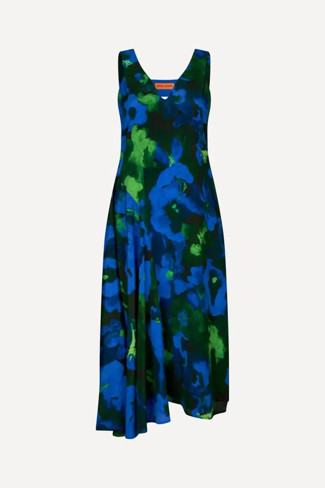 Stine Goya Dresses Oriza Dress 8211 Frosted Floral Night 8211 Women