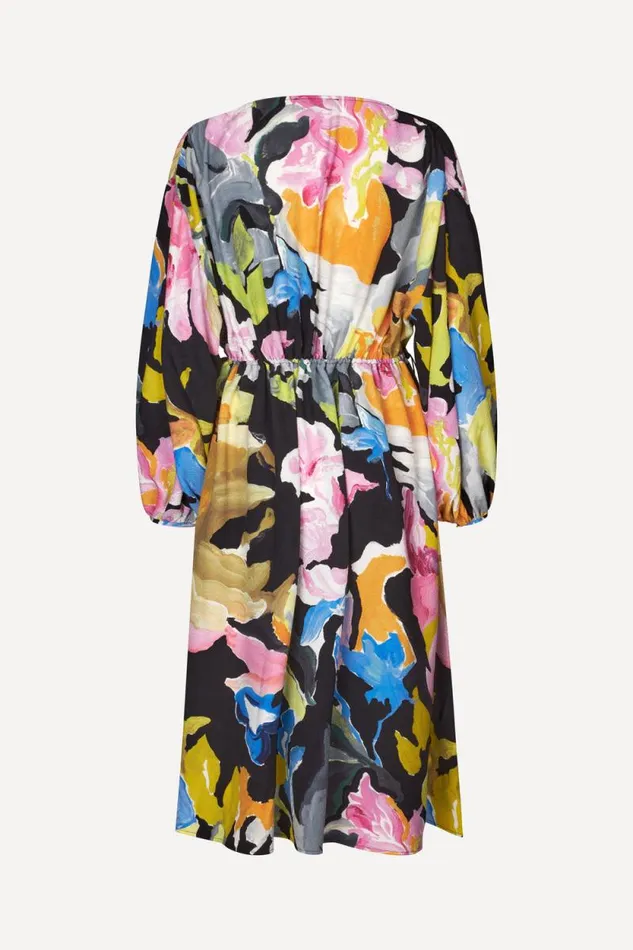 Stine Goya Dresses Veroma Dress 8211 Artistic Floral 8211 Women