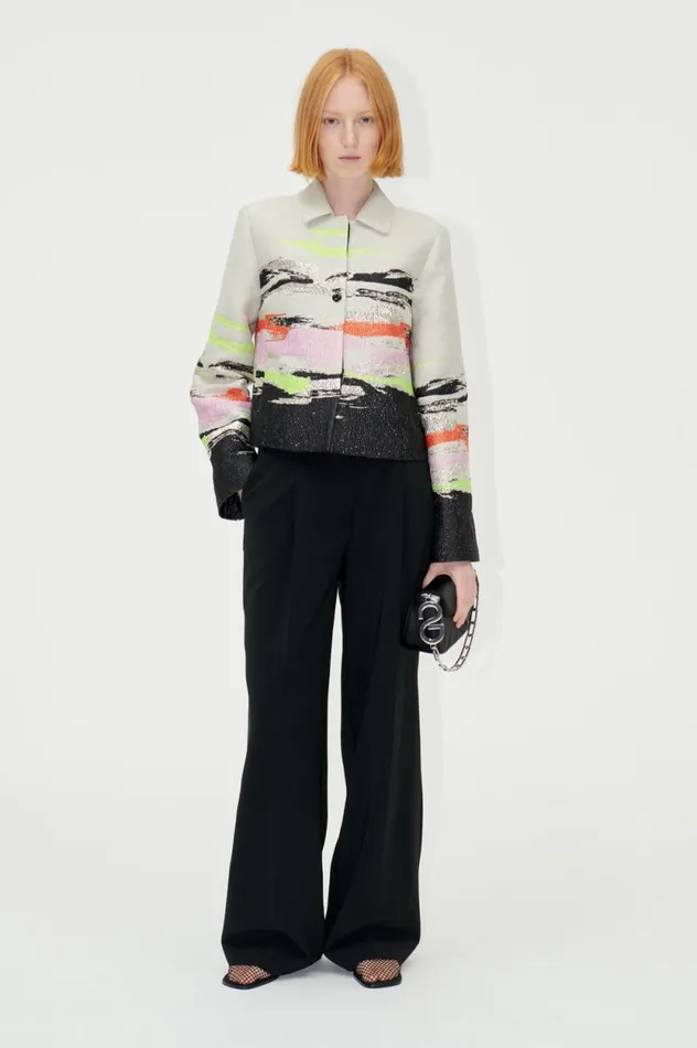 Stine Goya Pants SGAsha Pants 8211 Jet Black 8211 Women