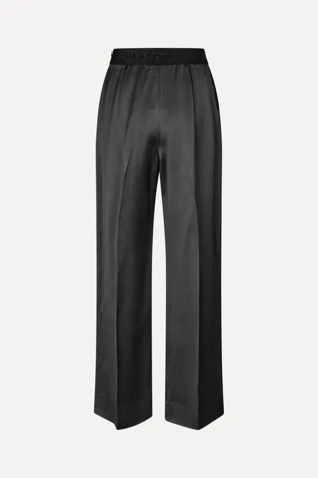 Stine Goya Pants SGCiara Pants 8211 Jet Black 8211 Women