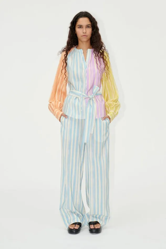 Stine Goya Pants SGEmi Pants 8211 Summer Stripes 8211 Women