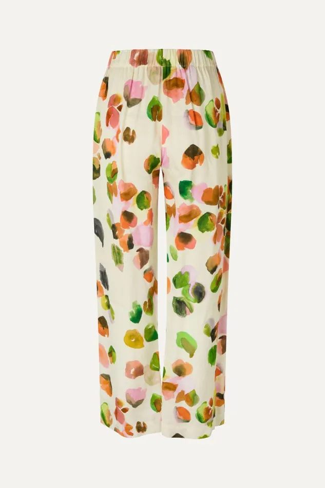Stine Goya Pants SGFatou Pants 8211 Watercolor Buds 8211 Women