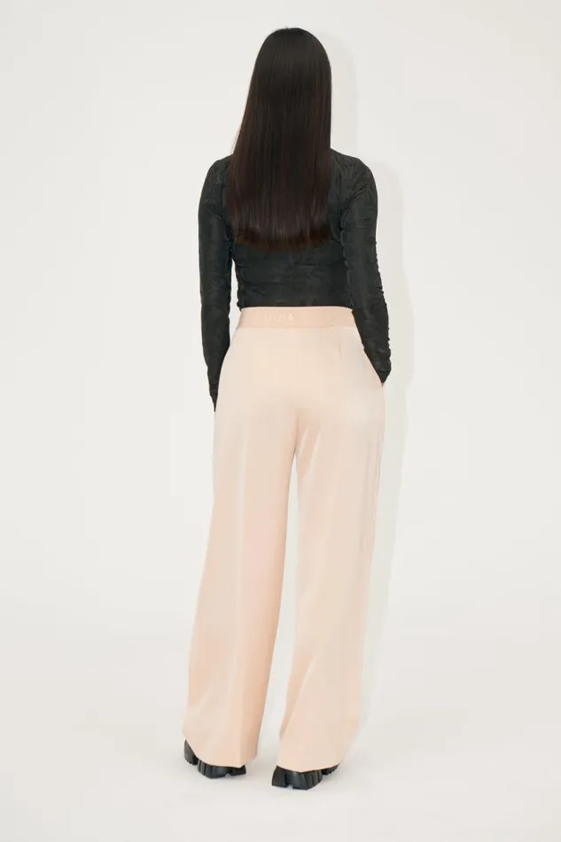 Stine Goya Tops and Shirts Elastic Long Sleeve Top 8211 Liquified Logo 8211 Women