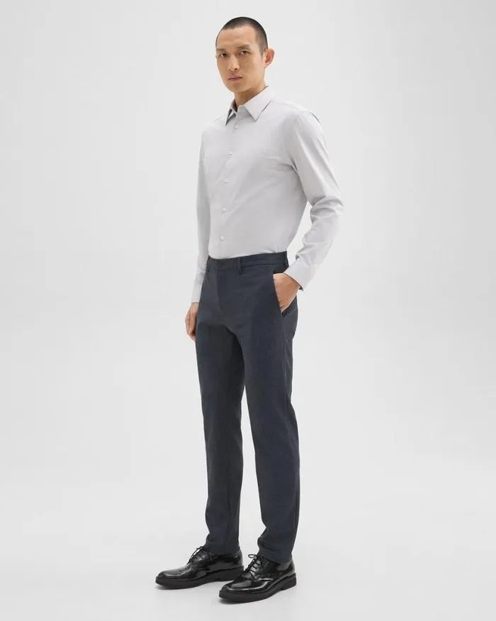 Suits Men Theory Zaine Pant In Herringbone Precision Ponte Baltic Melange Suits Men Theory Zaine Pant In Herringbone Precision Ponte Baltic Melange