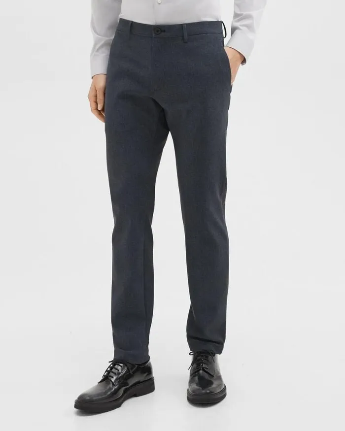 Suits Men Theory Zaine Pant In Herringbone Precision Ponte Baltic Melange Suits Men Theory Zaine Pant In Herringbone Precision Ponte Baltic Melange