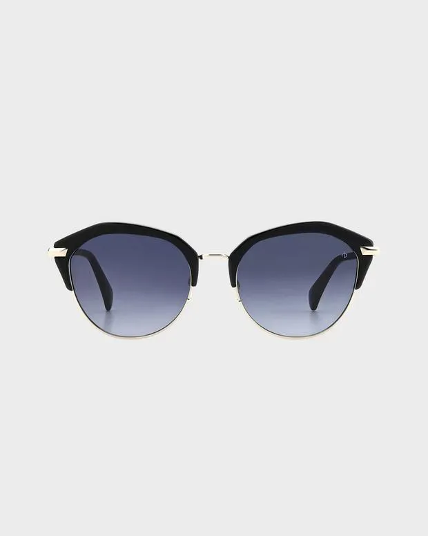 Sunglasses Women Rag and Bone Josie Black