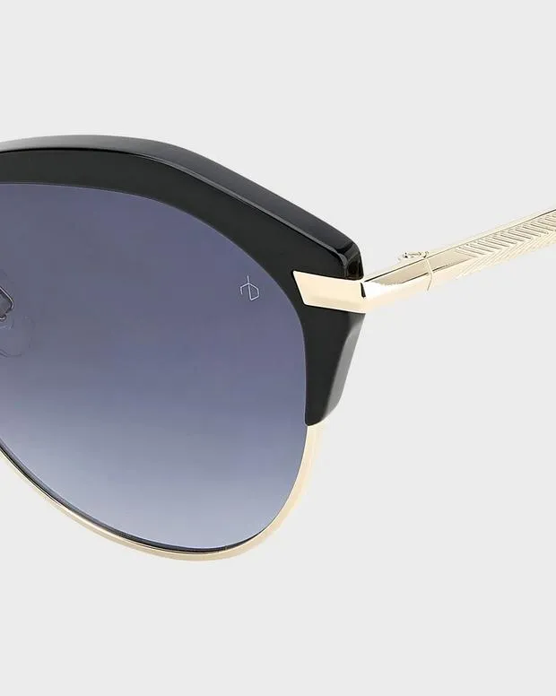 Sunglasses Women Rag and Bone Josie Black