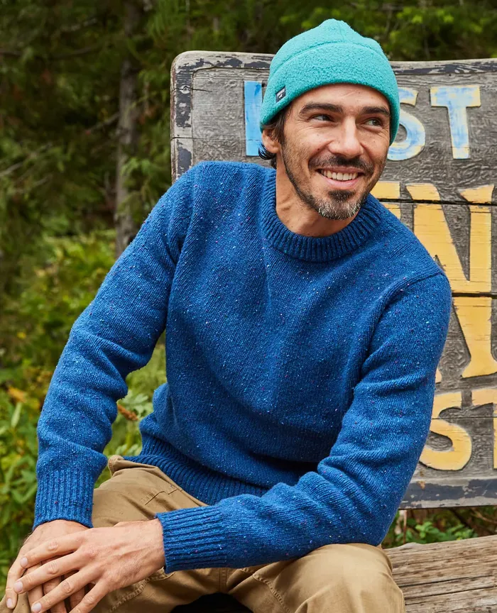 Sweaters Men8217s Wilde Crew Sweater True Navy 8211 ToadandCo Men8217s