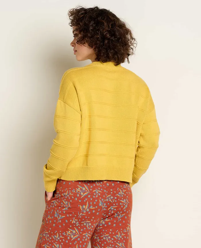 Sweaters ToadandCo Women8217s Bianca II Crew Sweater Chamomile