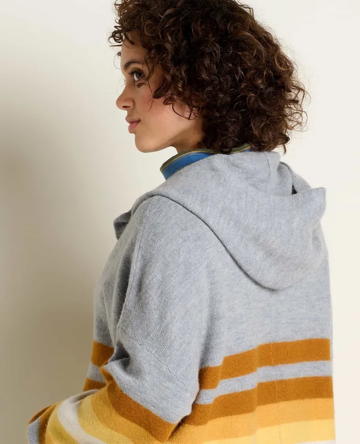 Sweaters ToadandCo Women8217s Heartfelt Poncho Acorn Stripe