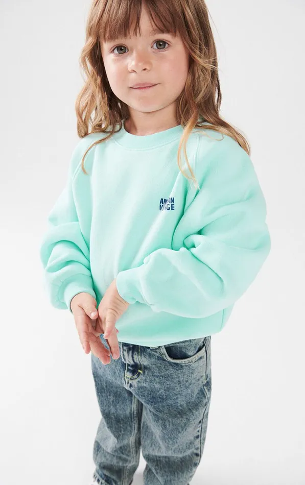 Sweatshirt Izubird Vintage Ice Cold Kids American Vintage Sweatshirts