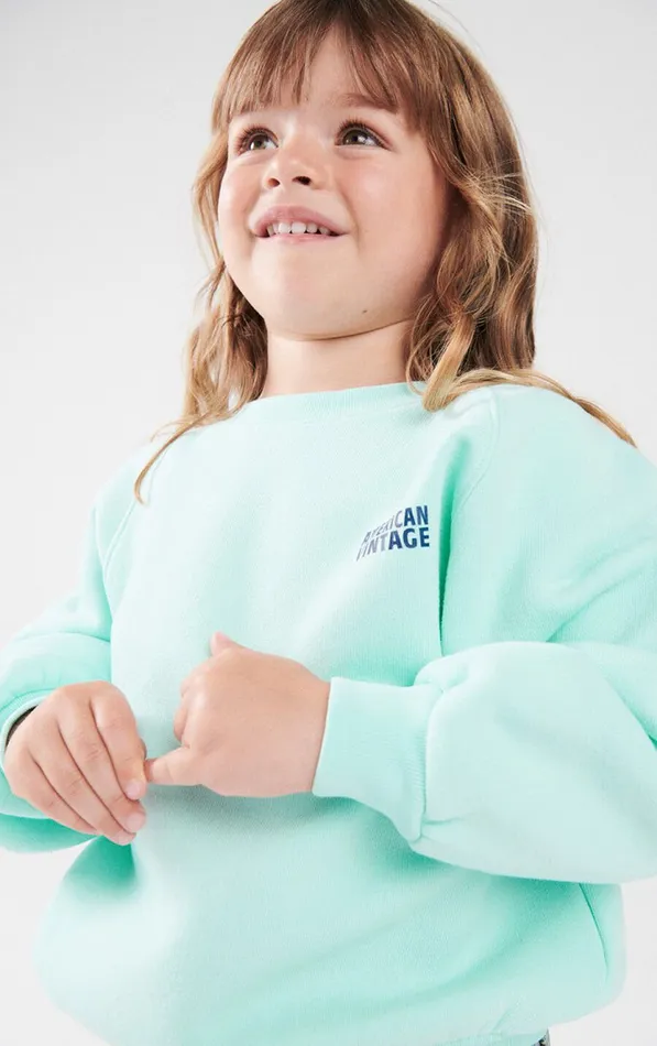 Sweatshirt Izubird Vintage Ice Cold Kids American Vintage Sweatshirts Sweatshirt Izubird Vintage Ice Cold Kids American Vintage Sweatshirts