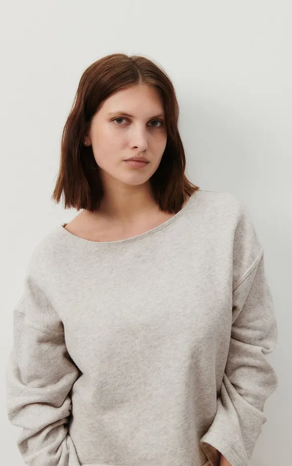 Sweatshirt Kodytown Polar Melange Women American Vintage Sweatshirts