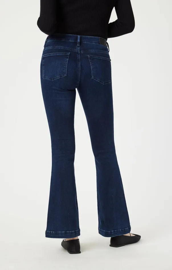 Sydney Flare In Deep Brushed Feather Blue Women Mavi Jeans Denim Sydney Flare In Deep Brushed Feather Blue Women Mavi Jeans Denim