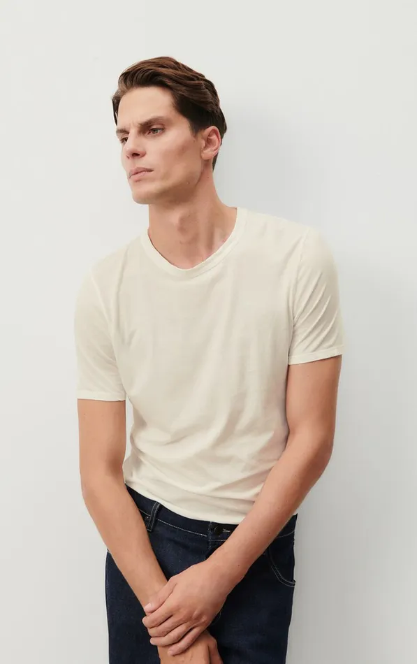 TShirt Devon Vintage Offwhite Men American Vintage Short Sleeve TShirts