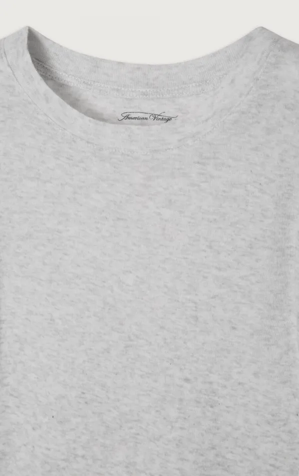 TShirt Massachusetts Heather Grey Kids American Vintage Long Sleeve TShirts TShirt Massachusetts Heather Grey Kids American Vintage Long Sleeve TShirts