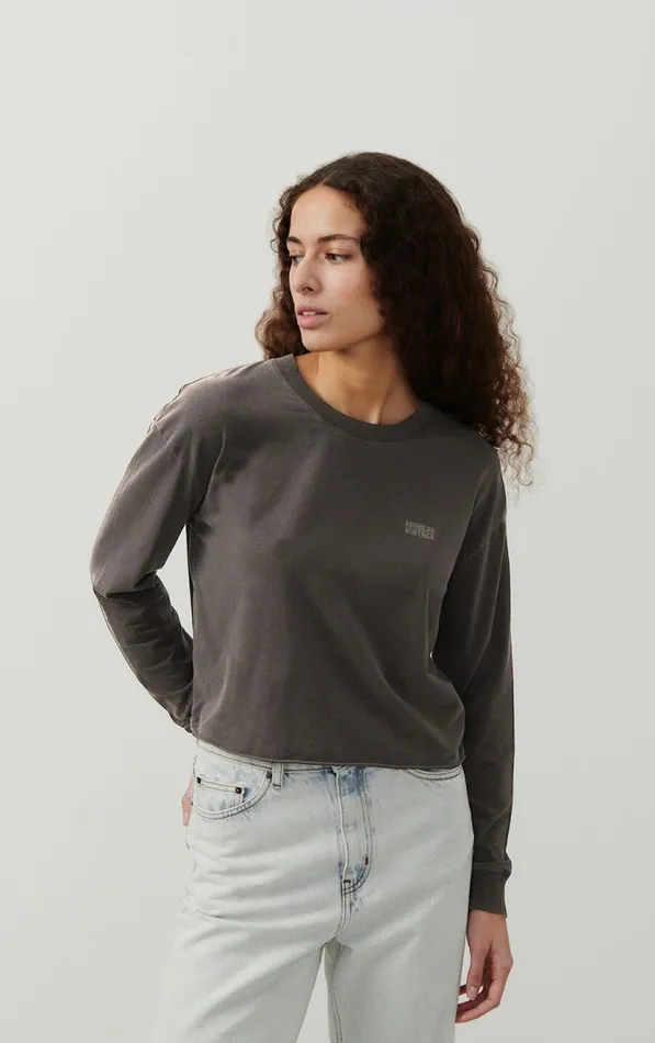 TShirt Pymaz Vintage Carbon Women American Vintage Long Sleeve TShirts TShirt Pymaz Vintage Carbon Women American Vintage Long Sleeve TShirts