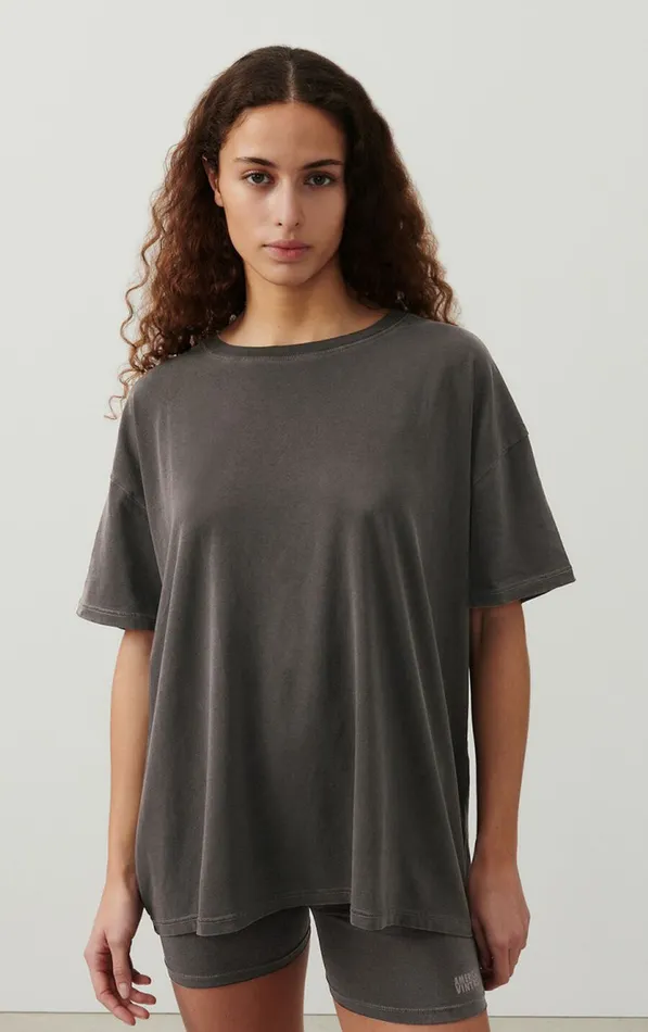 TShirt Pymaz Vintage Carbon Women American Vintage Short Sleeve TShirts