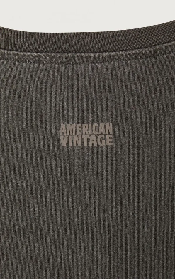 TShirt Pymaz Vintage Carbon Women American Vintage Short Sleeve TShirts TShirt Pymaz Vintage Carbon Women American Vintage Short Sleeve TShirts
